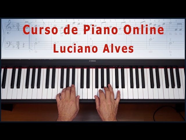 Curso Online de Piano para Iniciantes - Luciano Alves