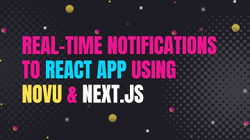 How to add a real-time notification center to your React app with Novu and Next.js