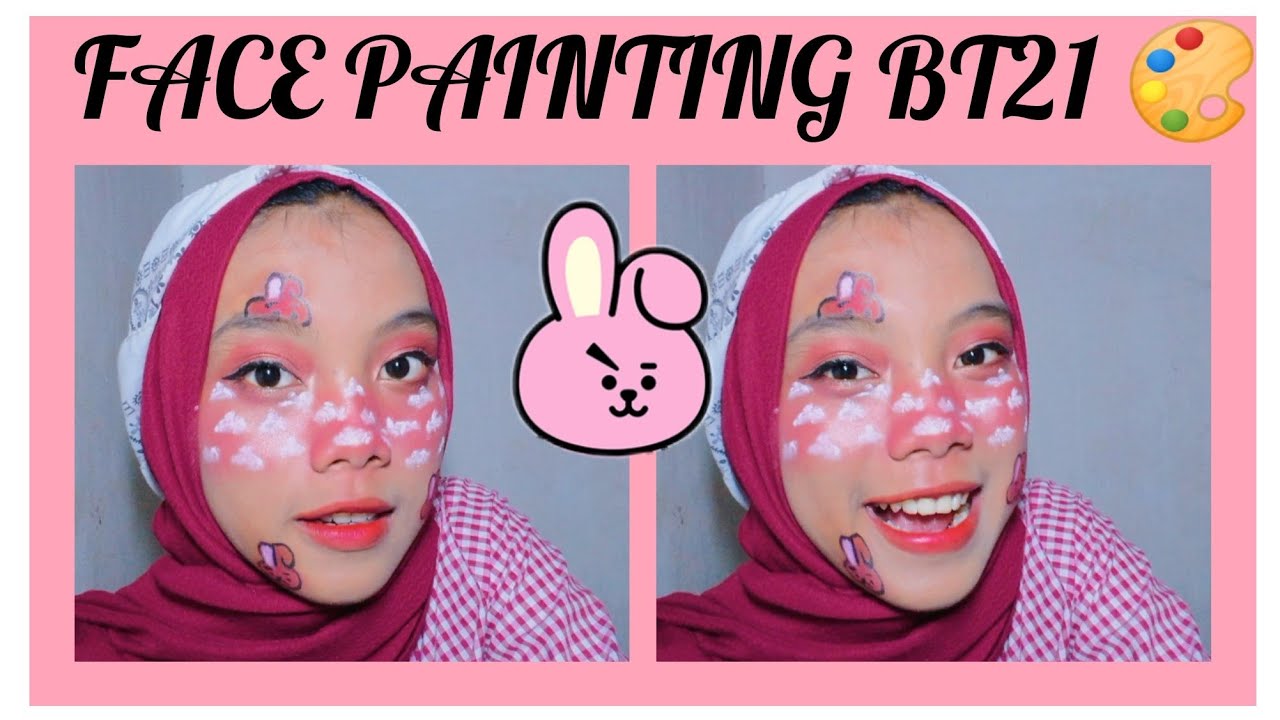 FACE PAINTING BT21 🎨!!! | SHELLAALIZYA