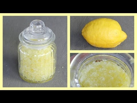 DIY citrusvruchten scrub