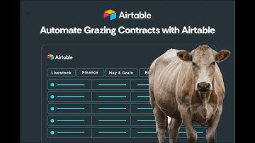 Automate Grazing Contracts with Airtable