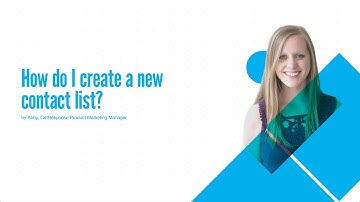 How do I create a new contact list? 👥