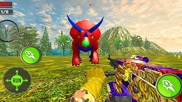 Wild Dinosaur Hunting Gun Games - Dino Hunter 3D Games - Android Gameplay - Part #5
