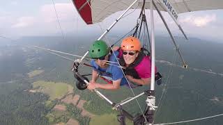 Donna Ziemann Tandem Hang Gliding at LMFP