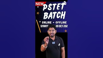 PSTET New Batch Join Now | Arora Classes