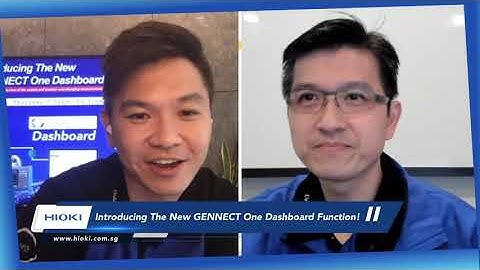 What is GENNECT One and how to use the Hioki GENNECT One Dashboard Function!