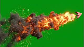 Epic Red Arrow Green Screen Elements For Professional Video Editing
