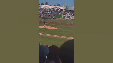 Trea turner goes yard in bay care park!!!