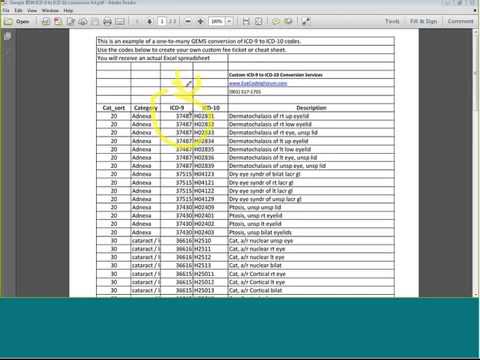 Icd-10 conversion strategy