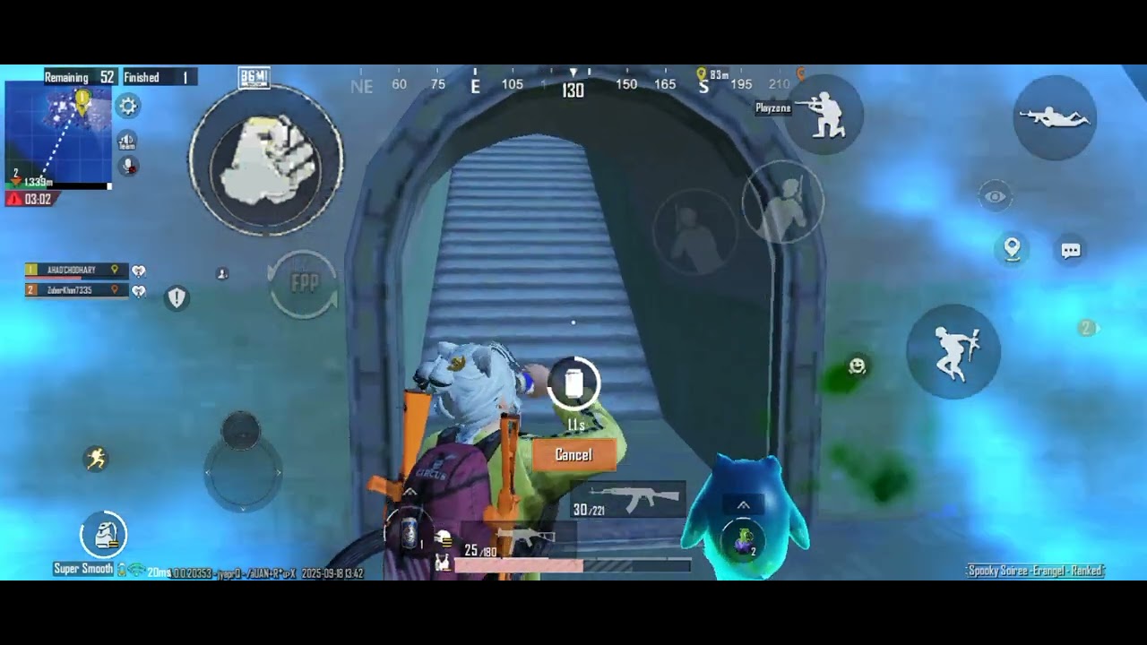 Spawn i land with bot 😂