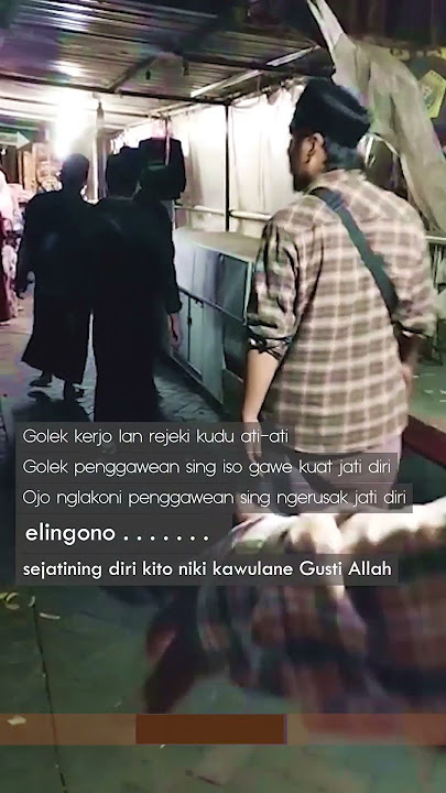 Nasihat Simbah Dalam Mencari Kerja #nasihatdiri