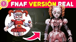 🐻 ASÍ SERÍAN los personajes de FNAF en la VIDA REAL