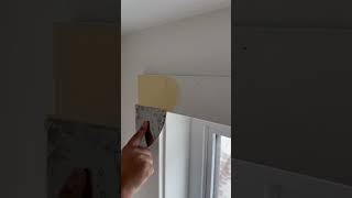 How to mud joints of trims perfectly #construction #preparation #painting