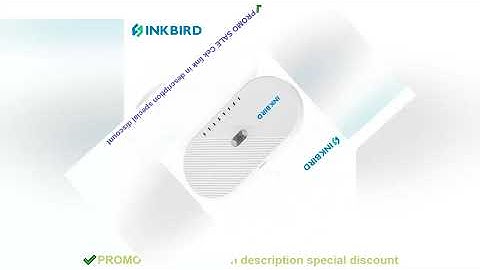 INKBIRD Wi-Fi Gateway IBS-M1 Multiple Carriers Smart Hub Remotely Control Bluetooth & Wireless Devic