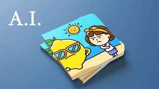 The Future of Storytelling: See How AI Writes and Illustrates Books!