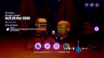 Bug Report: Notification Feed 2 Apr 2020 (Dreams PS4)
