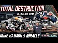 The Most Destructive NASCAR Crash Everyone Forgot: Mike Harmon&#39;s Bristol Wreck Car UP CLOSE!