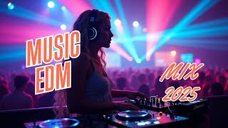 EDM Party Thunder 2025 🎧 Bass Boosted, Nightcore & Popular Festival Remixes