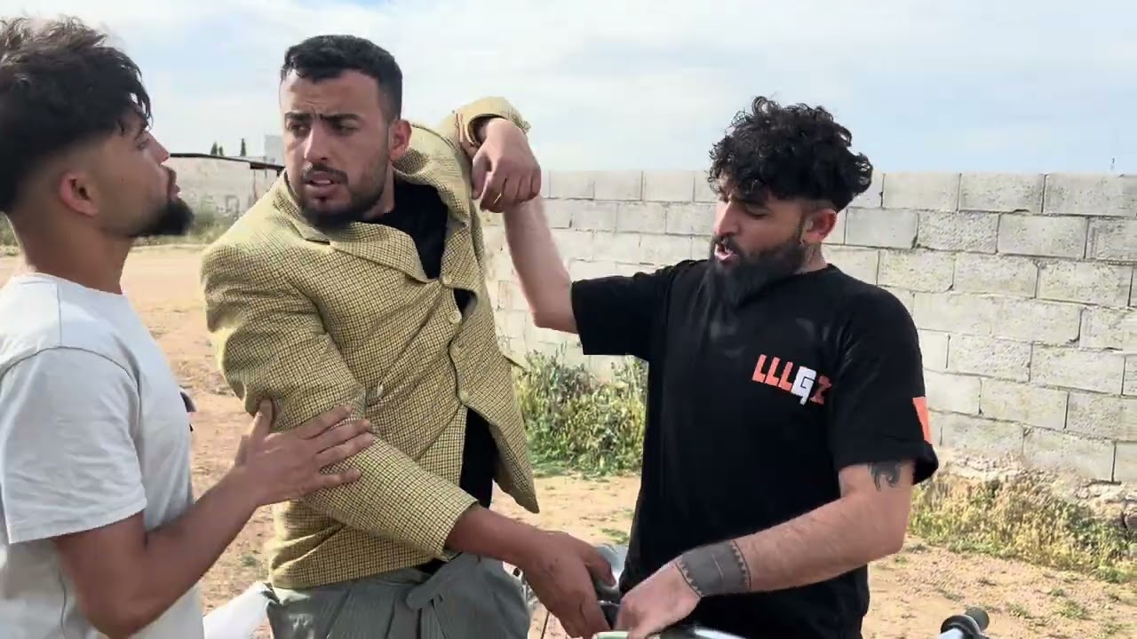 شلحنا حسين البسكليت😂خليل وعلاء