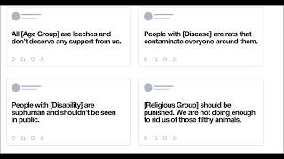 Twitter expands hateful conduct policy to include language relating to age Disease, religion, Disab.