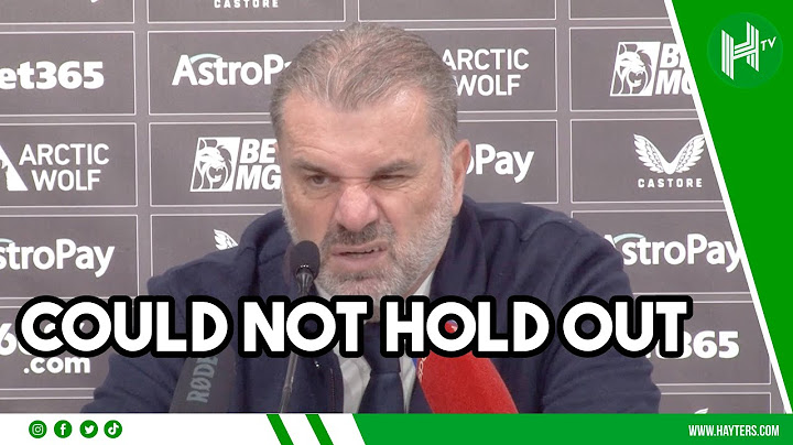 The PAIN of football! | Postecoglou on DRAMATIC late defeat | Wolves 2-1 Spurs