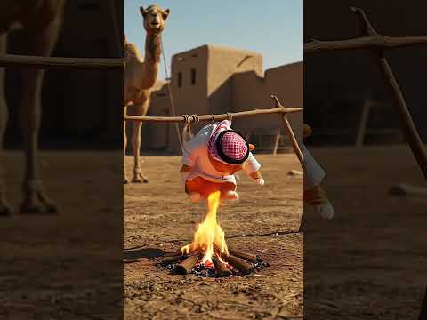      عربی بلی بمقابلہ اونٹ کی لڑائی
