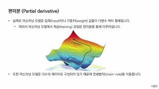 미분과 편미분(Ordinary Derivative & Partial Derivative) | 인공지능 및 컴퓨터 비전을 위한 수학 핵심 개념노트(Mathematics for AI)