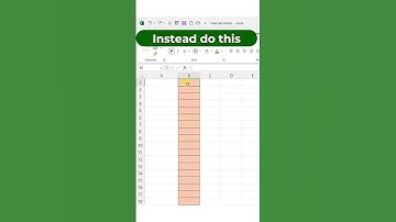 Sequence formula tricks in excel #excel #exceltips #exceltricks #excelshorts #trendingshorts