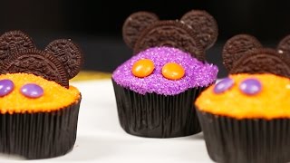 Mickey Mouse Halloween Cupcake Decorating | Disney Family