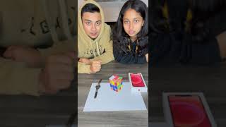 Rubiks Cube Prank On Sister