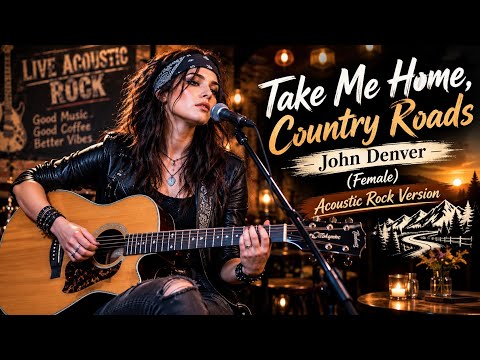 Take Me Home, Country Roads - John Denver (Female) Acoustic Rock Version | Luna Acoustic