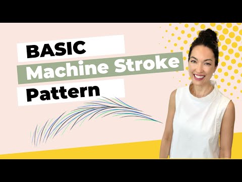 Basic Machine Hairstroke Pattern