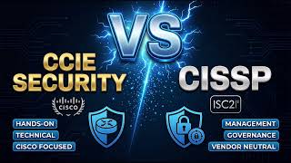 CCIE Security vs CISSP – Which Certification Should You Choose? | Sikandar Shaik CCIEx3