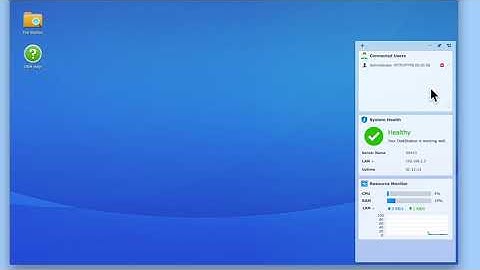 Synology NAS tip - How to find out if a user is currently connected to your NAS.