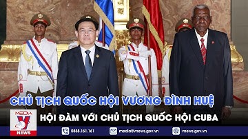 Chủ tịch Quốc hội Vương Đình Huệ hội đàm với Chủ tịch Quốc hội chính quyền nhân dân Cuba - VNEWS