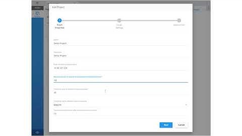 How to Create Project in OIA | CloudFabrix