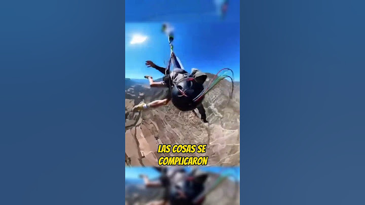 No le abrió el paracaídas