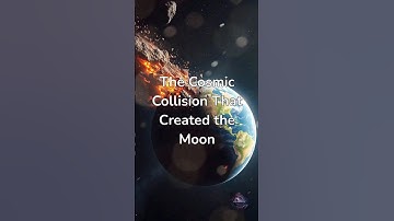 The Cosmic Collision That Created the Moon! #Space #Theia #MoonFormation #CosmicCollision #Astronomy