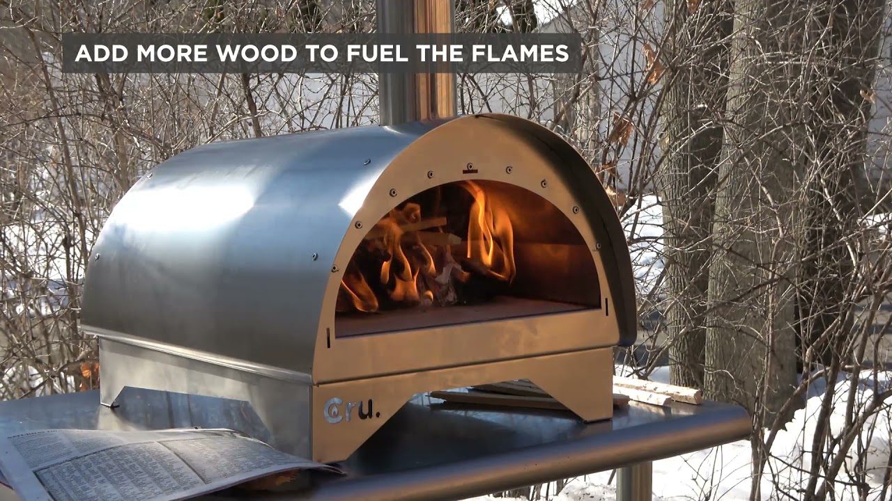 Cru Ovens Model 30 Portable Outdoor Wood-Fired Pizza Oven - Cru30