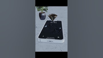 iPhone animation inside blender🔥#shorts #blendershorts