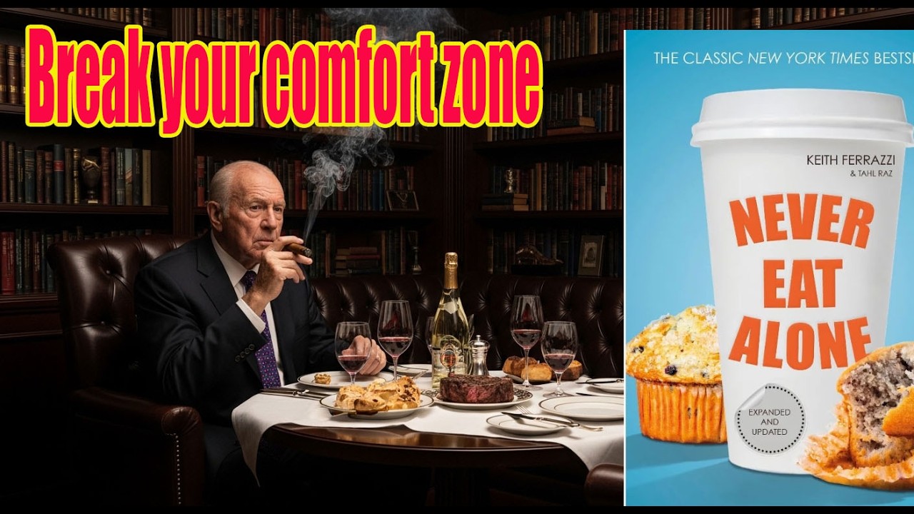 the book never eat alone break your comfort zone