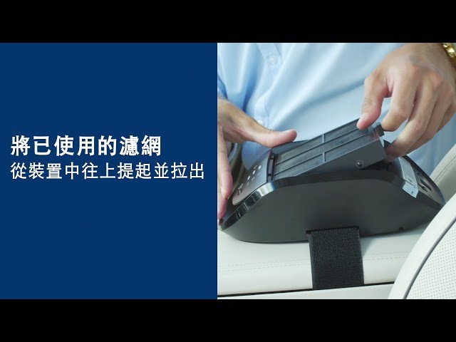 Atmosphere Drive™車用空氣清新機 – 更換濾心篇 (Filter replacement)