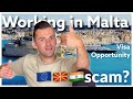 WORKING IN MALTA 2021 - What You Need to Know Before Moving to Malta