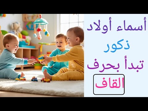 أسماء أولاد ذكور تبدأ بحرف القاف