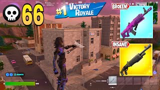 66 Elimination Solo “RELOAD” Wins Gameplay Chapter 7 (PS5 Controller)