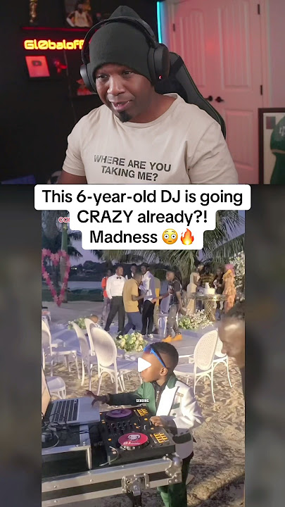 This 6-year-old DJ is going CRAZY already?! Madness  😳🔥Credit: @djiqra256