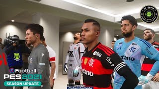 FLAMENGO X VITÓRIA SIMULAÇÃO JOGO DE IDA NA GAMEPLAY DIGI...