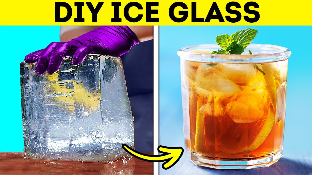 DIY Ice Glass And Other Useful Tricks To Stay Warm This Winter