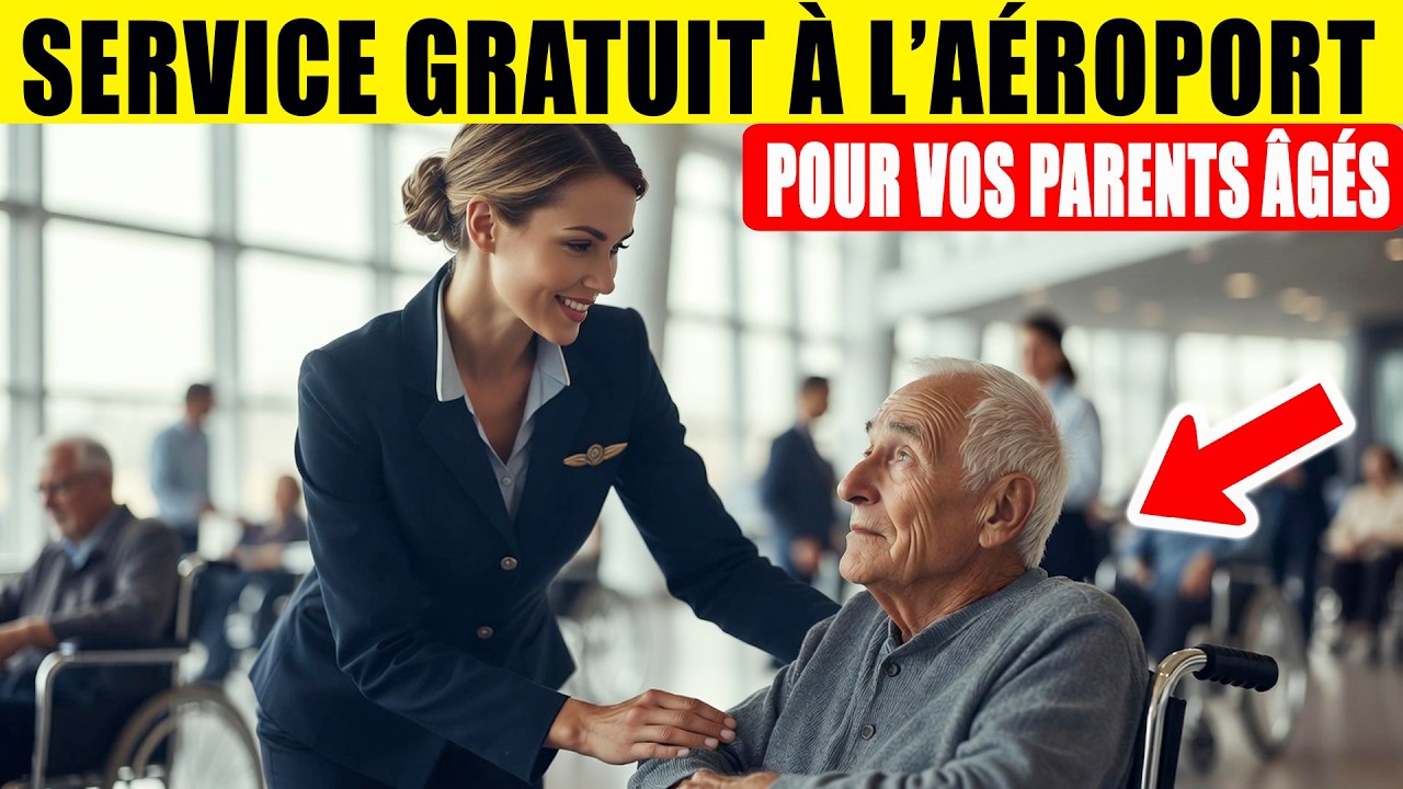 LE SERVICE GRATUIT QUE 90% DES VOYAGEURS IGNORENT POUR LEURS PARENTS ÂGÉS À L’AÉROPORT