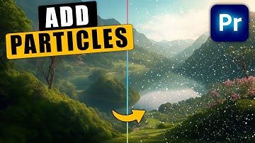 Premiere Pro | Add PARTICLES to Video